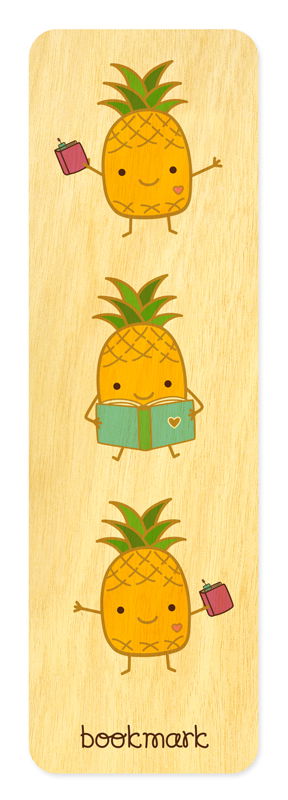 Photo of Poetry Pineapple • Bookmark