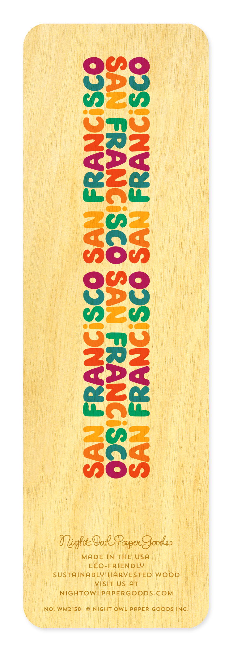 Photo of San Francisco Type • Bookmark