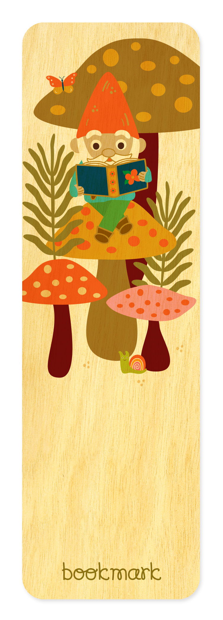 Photo of Reading Gnome • Bookmark
