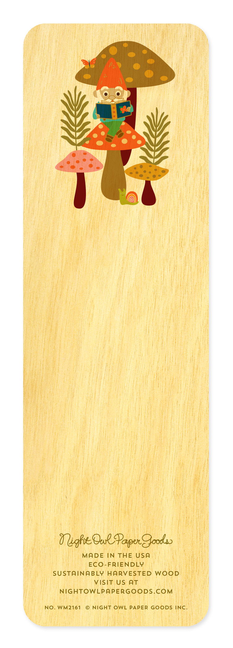 Photo of Reading Gnome • Bookmark