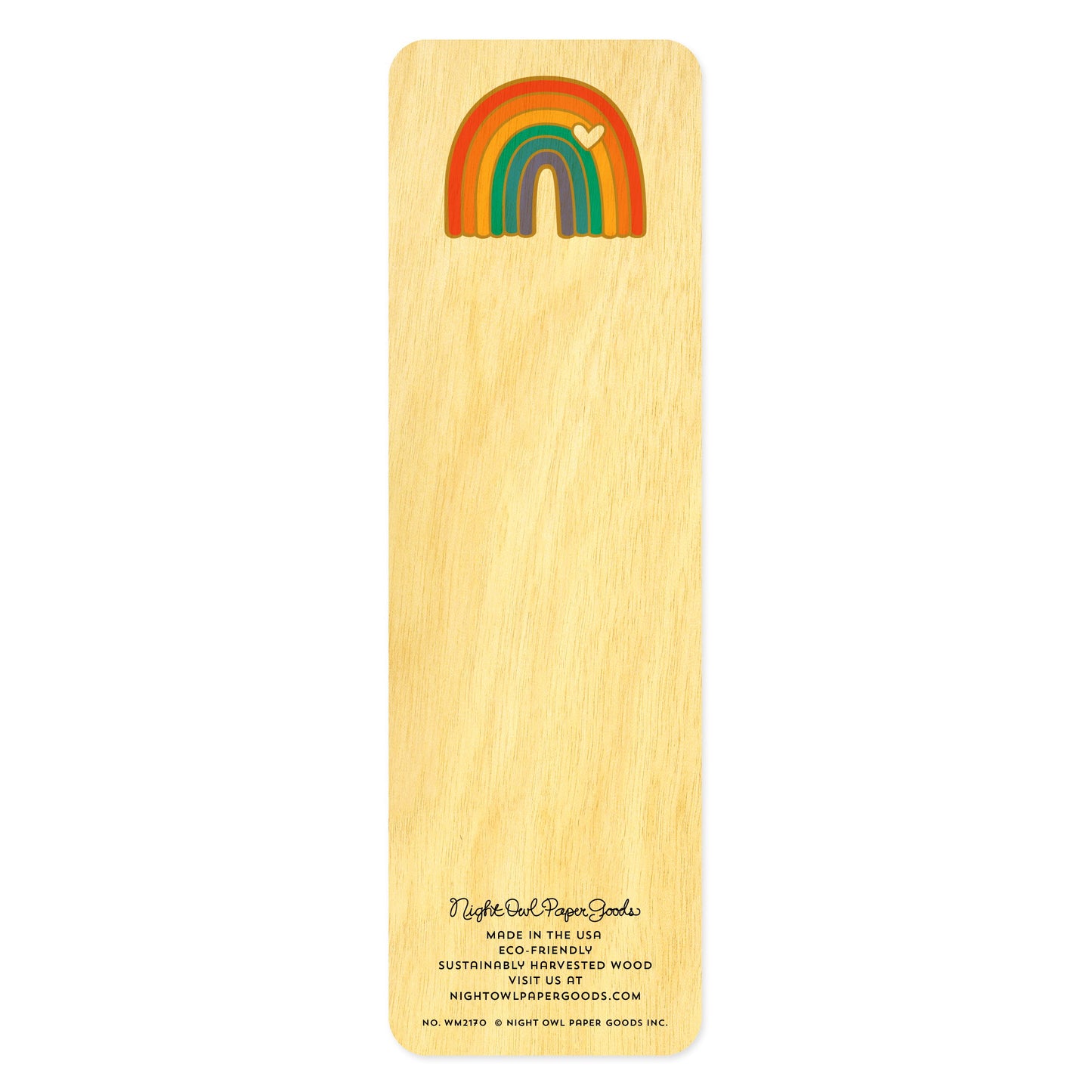 Rainbows Wood bookmark