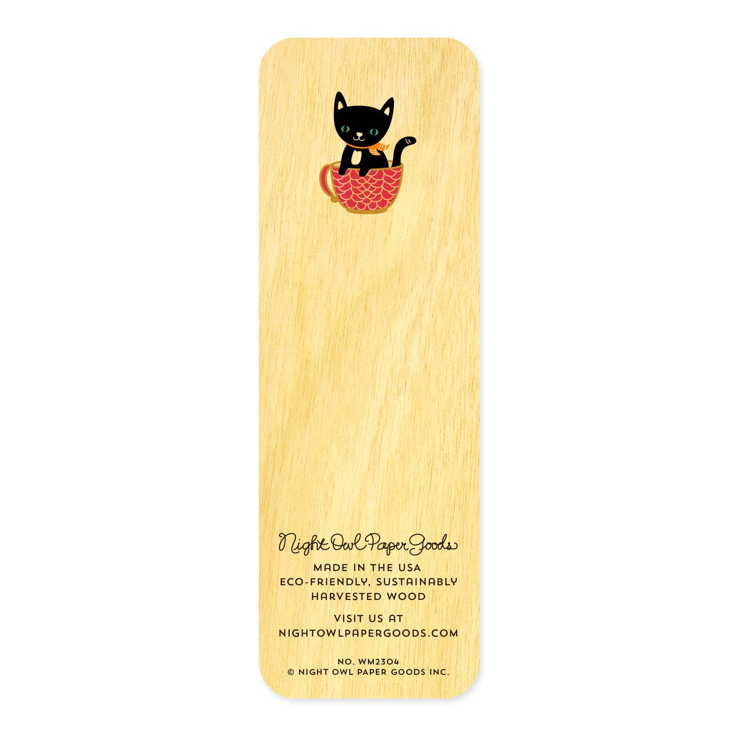 Back of Bookmark