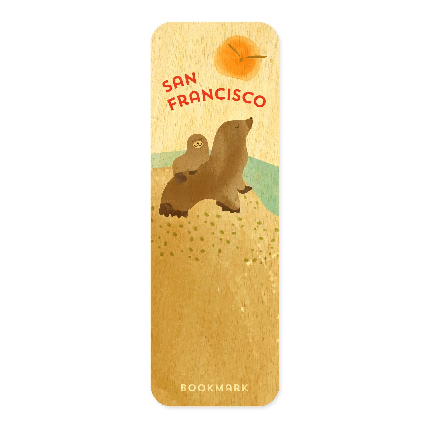 Photo of San Francisco Sea Lions • Mini Bookmark