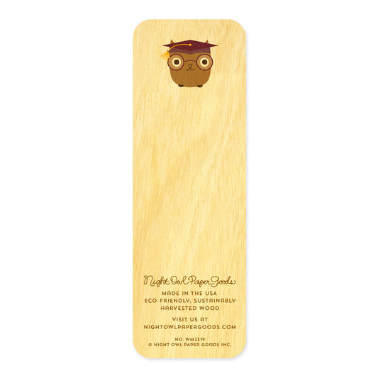 Photo of Grad Owl • Mini Bookmark